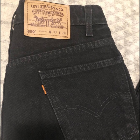 🍊 Vintage Levi’s 550s Orange Tab - Picture 2 of 6